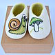 Заказать Botines de lana ' de Caracol a la vez diversión'. Felted booties. Multicraft studio. Ярмарка Мастеров. . Babys bootees Фото №3