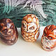 A set of small animal dolls. Toy animals. Hand painted. Dolls1. Siberian decor. Online shopping on My Livemaster.  Фото №2