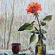 Rose Zen. Oil on canvas. 2017, Pictures, Moscow,  Фото №1