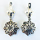 Sky Topaz Silver Earrings. Earrings. Persian (persianjewelry) (persianjewelry). Online shopping on My Livemaster.  Фото №2