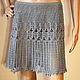 Crochet skirt Lucy. Handmade women summer crochet skirt, Skirts, Odessa,  Фото №1