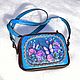 Handbag ' Turquoise twilight'. Classic Bag. bag_fevra (Fevra). Online shopping on My Livemaster.  Фото №2