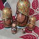 Заказать Матрешка "Лакомка", 11 см. Елена Фролова. Ярмарка Мастеров. . Матрешки Фото №3