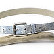 A bright belt with Delicate embossing, width 2.9 cm. Straps. Two Starlings. Online shopping on My Livemaster.  Фото №2