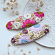 Hairpins 'Bright flowers' 1 piece. click-clack. Hairpins. annetka-ann (annetka-ann). Online shopping on My Livemaster.  Фото №2