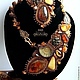 set the 'Amber line'. Jewelry Sets. Nataly Uhryn Bead Design. Online shopping on My Livemaster.  Фото №2