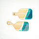 Siberian cedar cutting boards with epoxy resin 2 pcs. RDN34. Cutting Boards. ART OF SIBERIA. My Livemaster. Фото №4