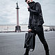 Сумка кожаная - silent killer (0031/1) DAGON. Сумка-шоппер. Shop_dagon (DAGONSHOP). Интернет-магазин Ярмарка Мастеров.  Фото №2