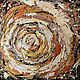 Абстрактная квадратная картина золото на чёрном фоне. Картины. Картины художника  Ларисы Чигириной (larisa-chigirina). Ярмарка Мастеров.  Фото №6