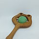 Order Wooden toy rattle Frog. Shop Grizunok teether. Livemaster. . Teethers and rattles Фото №3