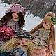 Куклы текстильные. Вера Надежда Любовь. Все при доме. Интерьерная кукла. Диана Опарина. Коллекционные куклы. Ярмарка Мастеров.  Фото №6