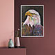 Order  ' Bald Eagle' acrylic painting. flamemilady. Livemaster. . Pictures Фото №3
