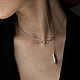Mini necklace 'Anchor' silver. Necklace. stepan-klimov. Online shopping on My Livemaster.  Фото №2