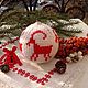 Заказать Вязаная новогодняя елочная игрушка. Наталья Майкова (Ниточка в Детство). Ярмарка Мастеров. . Елочные игрушки Фото №3