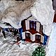 Терем Деда Мороза. Домики. КУКЛЯШКИ - МИЛАШКИ. Интернет-магазин Ярмарка Мастеров.  Фото №2
