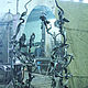 Wrought iron mirror ' Irises'. Mirror. Forged Art. My Livemaster. Фото №5