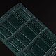 Картхолдер из натуральной кожи крокодила IMA0135VG4. Картхолдер. CrocShop товары из экзотической кожи. Ярмарка Мастеров.  Фото №5