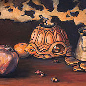 Объемная картина " Сочное авокадо", в багете