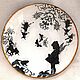 'Elf girl' decorative plate, Plates, Moscow,  Фото №1