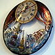 Unique gift wall clock with the image of St. Petersburg, Watch, St. Petersburg,  Фото №1