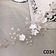 Заказать Украшение для волос с цветами С034. Flower-style. Ярмарка Мастеров. . Заколки Фото №3