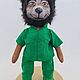 Мишка. Интерьерная кукла. AnimalDolls. Интернет-магазин Ярмарка Мастеров.  Фото №2
