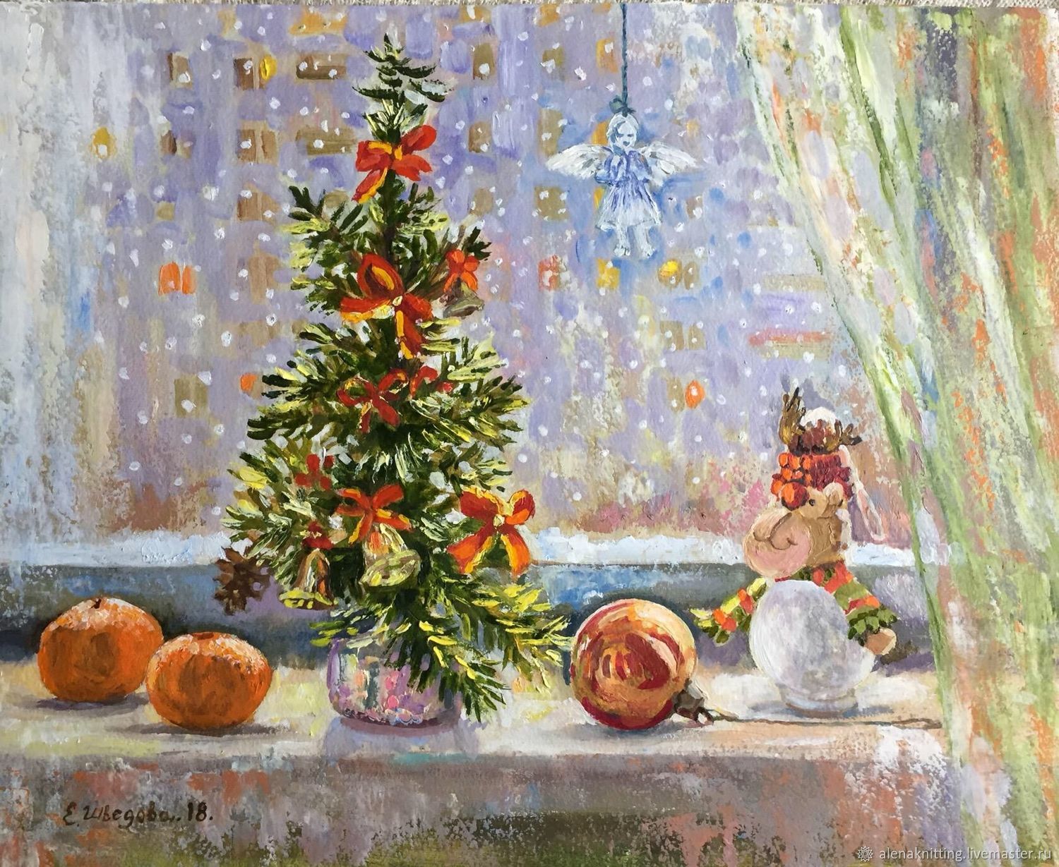 Oil painting 'Children's holiday', Pictures, Moscow,  Фото №1