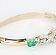 Order Infinity! Gold bracelet with emeralds and diamonds!. JR Colombian Emeralds (JRemeralds). Livemaster. . Bead bracelet Фото №3