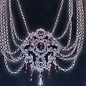 Винтаж handmade. Livemaster - original item Antique silver necklace from Austria-Hungary. Handmade.