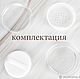 Баночка с сифтером 20 мл (с пуховкой, для пудры). Флаконы. Флакончик и Баночка. Интернет-магазин Ярмарка Мастеров.  Фото №2