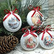 Сувениры и подарки handmade. Livemaster - original item Christmas Tree toys souvenirs vintage medallions. Handmade.