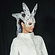 Кружевная маска кролика, Карнавальные маски, Санкт-Петербург,  Фото №1