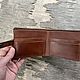Кошелек мужской Сахарный Череп ручная работа из кожи. Кошельки. Iron Arm Leatherworks (Екатерина). Ярмарка Мастеров.  Фото №4
