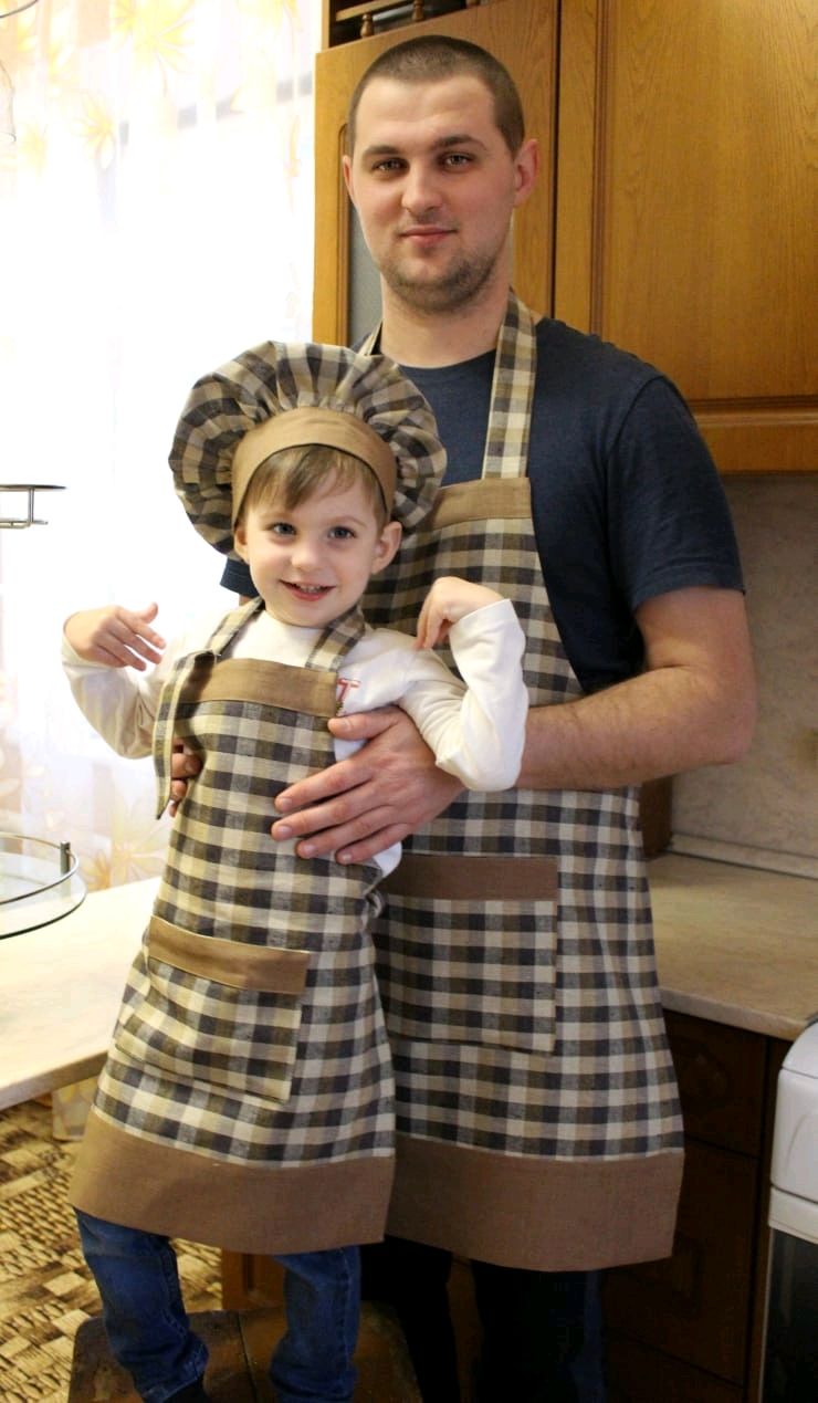 Фартуки мужские family look в интернет-магазине Ярмарка Мастеров по ...