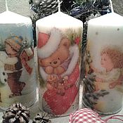 Сувениры и подарки handmade. Livemaster - original item Christmas candles-2. Handmade.