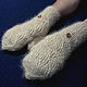 Order Women's mittens-transformers Golden waves. Warm Yarn. Livemaster. . Mittens Фото №3