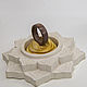 Эко кольцо из грецкого ореха. Кольца. Wooden Wish. Ярмарка Мастеров.  Фото №4