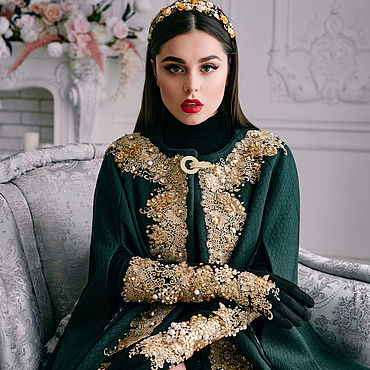 Одежда ручной работы. Ярмарка Мастеров - ручная работа *Royal Еmerald*в стиле DG. Handmade.