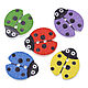 Button 'ladybug'. Buttons. Anastasiya Larina (Larinarium). Online shopping on My Livemaster.  Фото №2