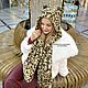Шапка 3в1 экомех «Leopard», Шапки, Екатеринбург,  Фото №1