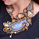 necklace-winner 'autumn haze', Necklace, Lviv,  Фото №1