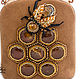 Handbag honey with bee and honeycombs. Classic Bag. N_Belokon_jewelry. My Livemaster. Фото №6
