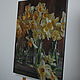 Order Painting 'Still life with daffodils' oil on canvas 60h80 cm. vestnikova. Livemaster. . Pictures Фото №3