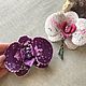 Order Brooch 'Orchid». anel-art. Livemaster. . Brooches Фото №3