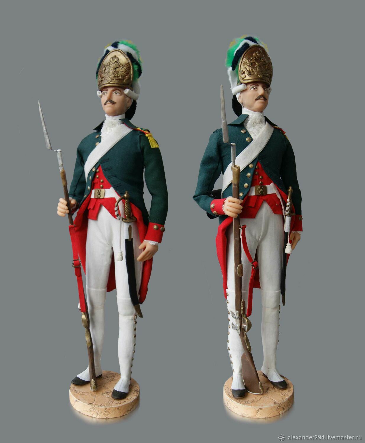 Шинель лейб-гвардии Преображенского полка 1817 г