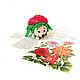 Handmade toys. Dahlia! Collection ' Flower hedgehogs!'. Stuffed Toys. Cross stitch and beads!. My Livemaster. Фото №4
