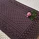 Knitted set for the bedroom: a large plaid, a small plaid and pillows. Blankets. komarovanata. My Livemaster. Фото №5