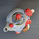 Teapots: hedgehog and fly agaric. Teapots & Kettles. Mila. My Livemaster. Фото №6