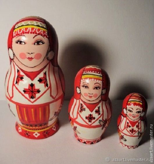Чувашские матрешки картинки