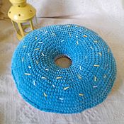 Для дома и интерьера handmade. Livemaster - original item Pillow: Pillow donut. Handmade.